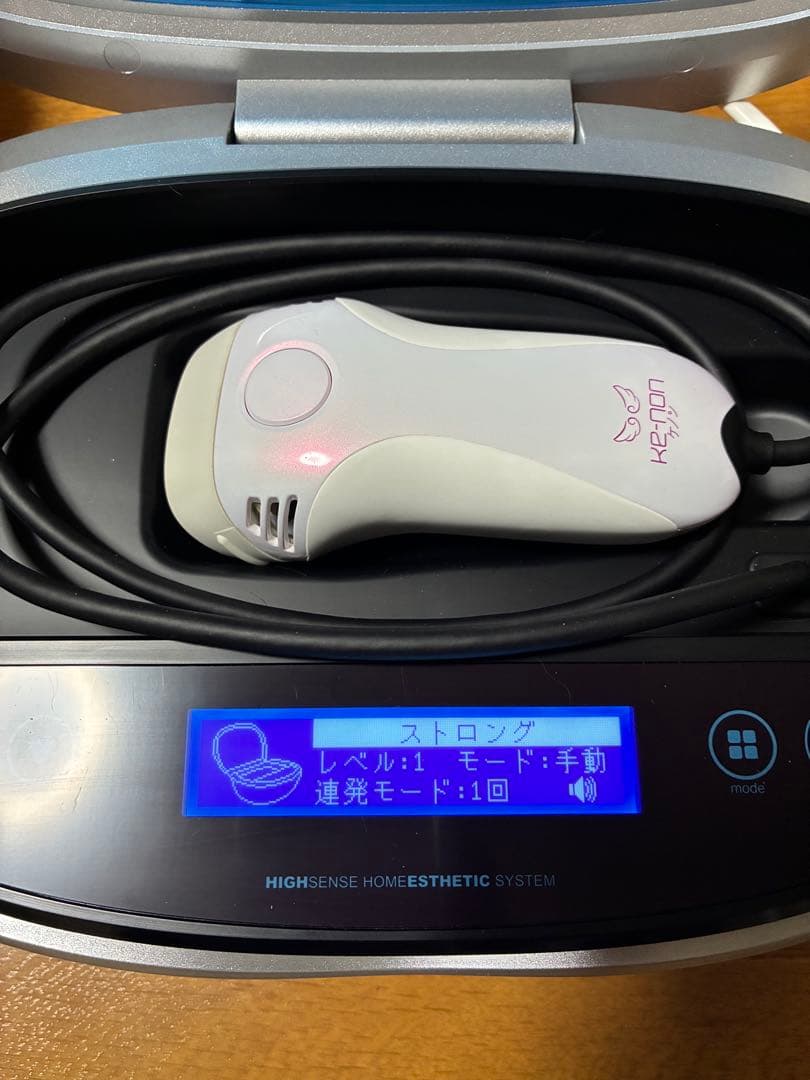 美品　ケノン 脱毛器 ke-non verバージョン8.6