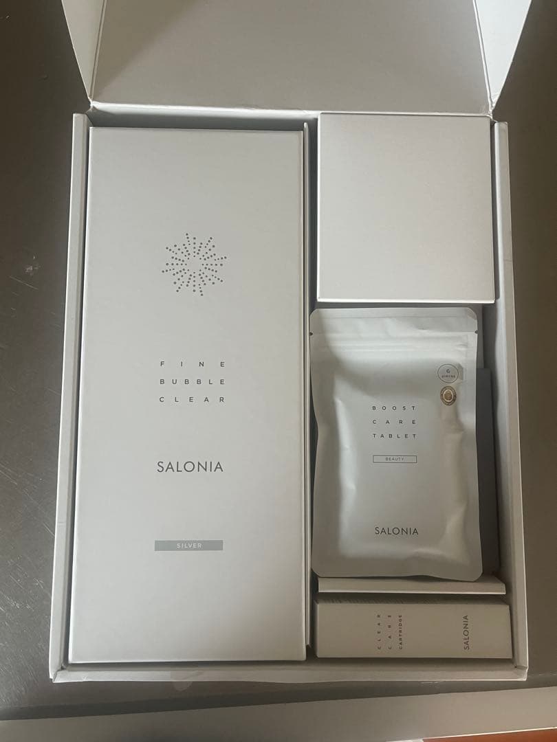 【値段相談ください】ほぼ新品！SALONIA サロニア シャワーヘッド シルバー