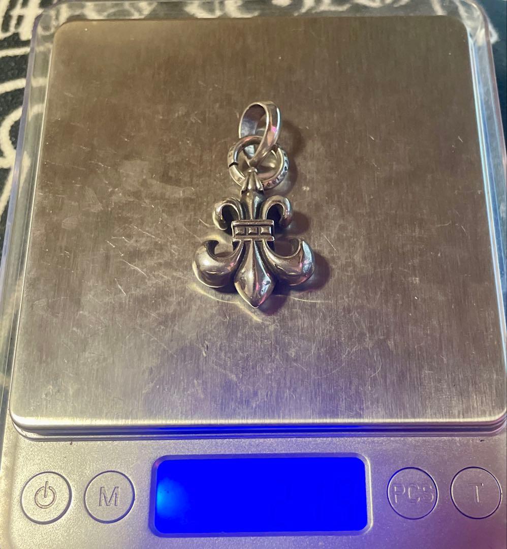 シルバー フルール・ド・リス ペンダント 925 21.9ｇ✨CH