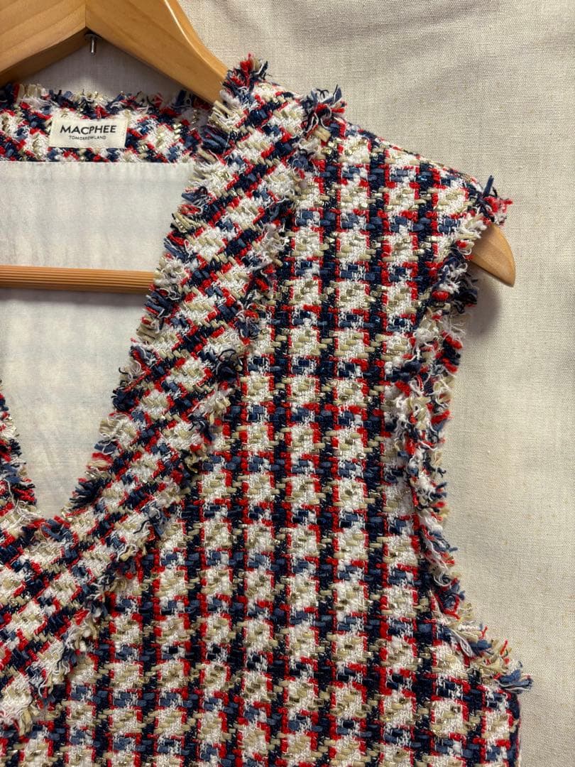 トゥモローランド　ツイードベスト