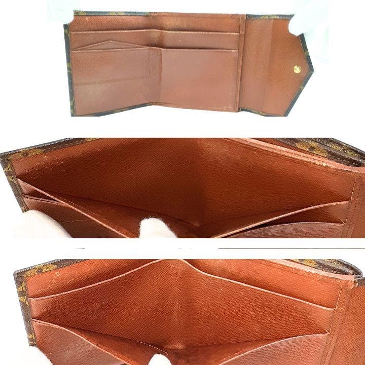 ✨ルイヴィトン✨モノグラム Wホック 二つ折り財布