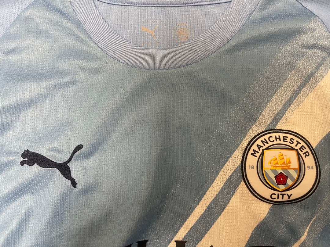 マンチェスターシティ ハーランド Mサイズ 25 26 ホーム ユニフォーム