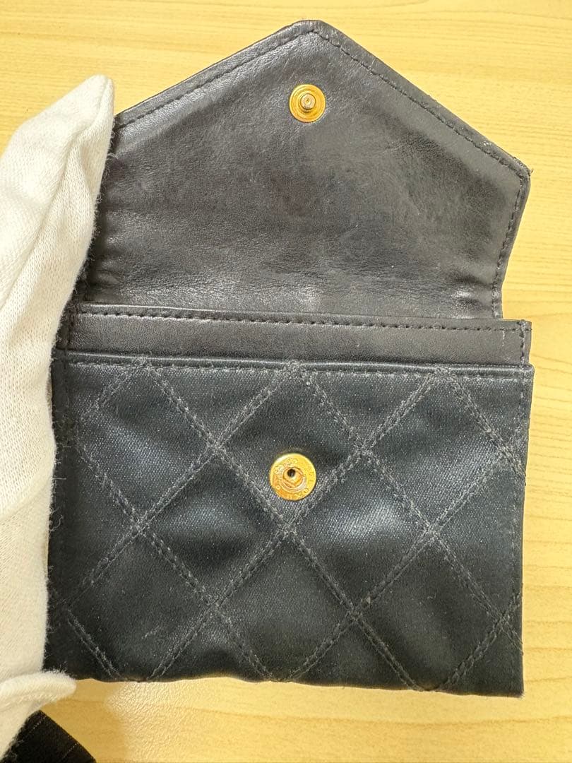 CHANEL シャネル ビコローレ ケース サテン