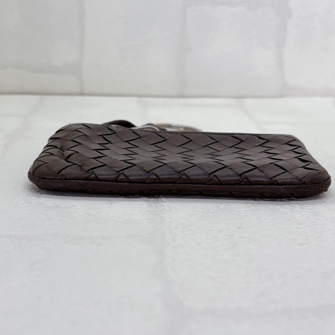 人気✨Bottega Veneta ダークブラウン ケース キーリング付き