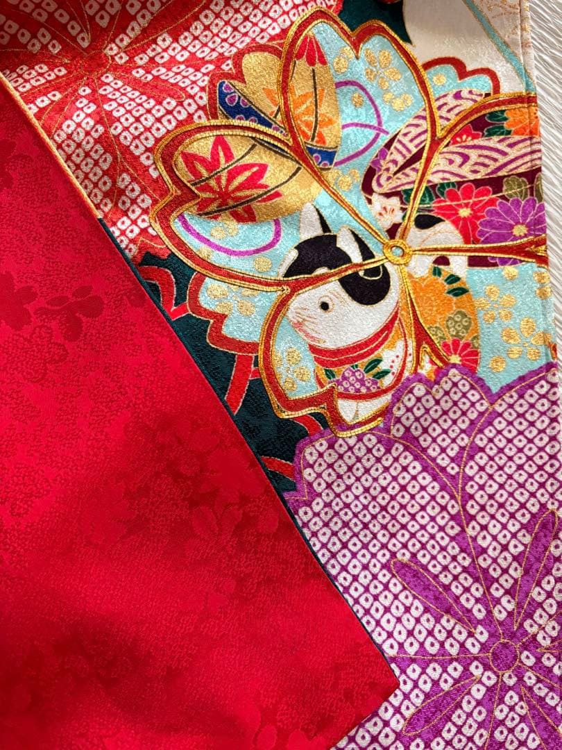 振袖フルセット袴のセット　成人式　帯揚げ帯締め　袋帯　重ね襟　草履バッグ　髪飾り