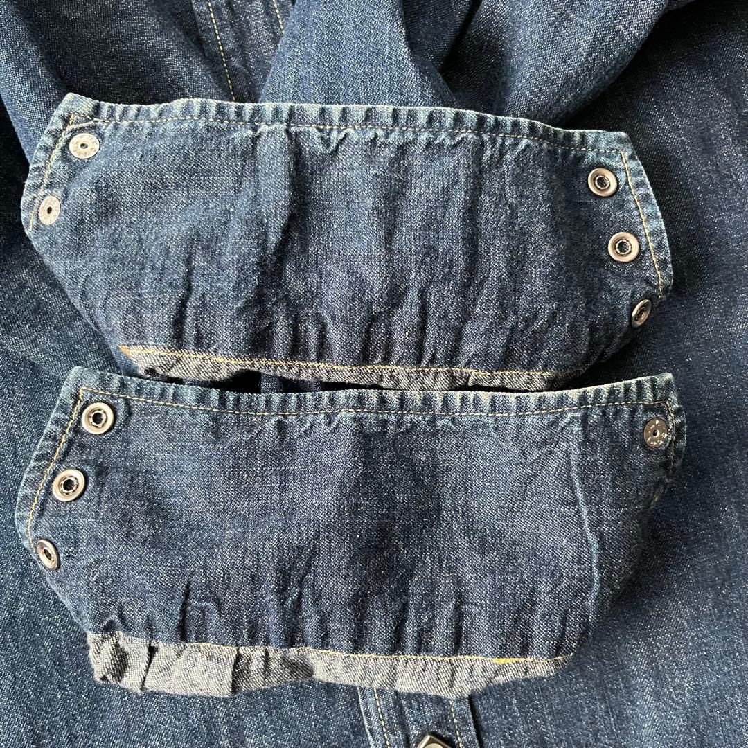 Levis ショートホーン デニム ウエスタン シャツ 日本製 リーバイス