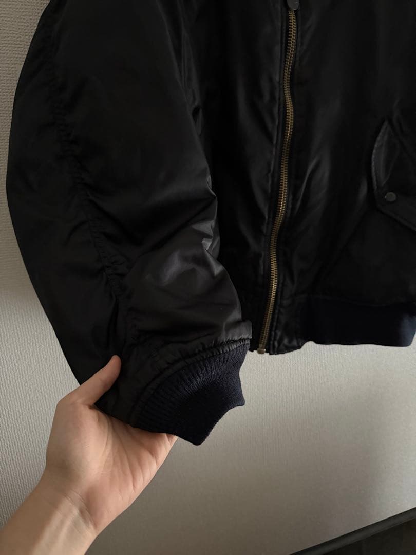 90s MA-1 フライトジャケット 黒