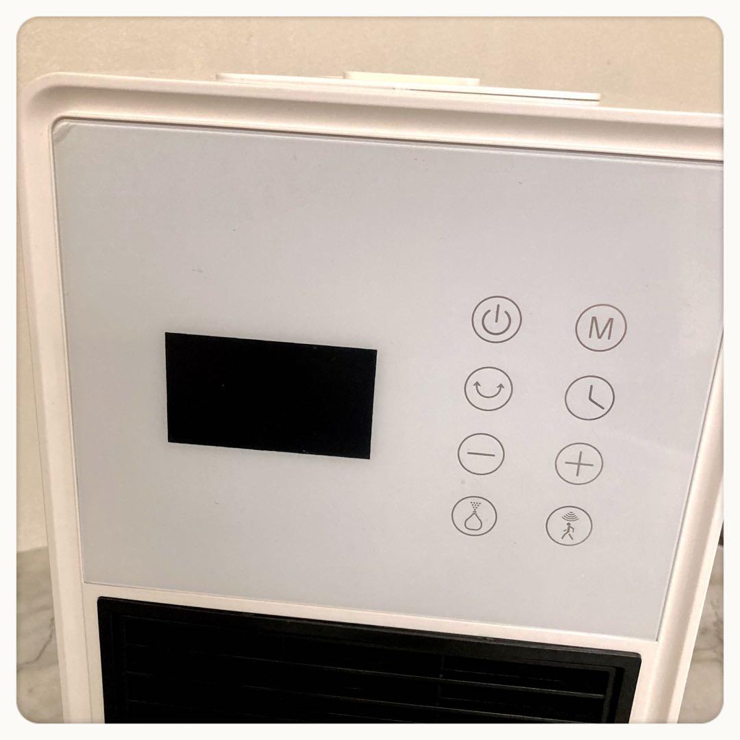 ꒰未使用꒱2way 加湿機能付き セラミック ファンヒーター 白