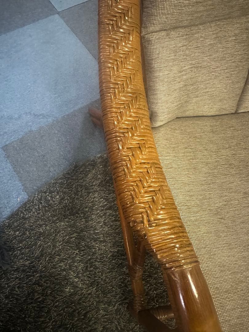 リクライニングチェア ベージュ