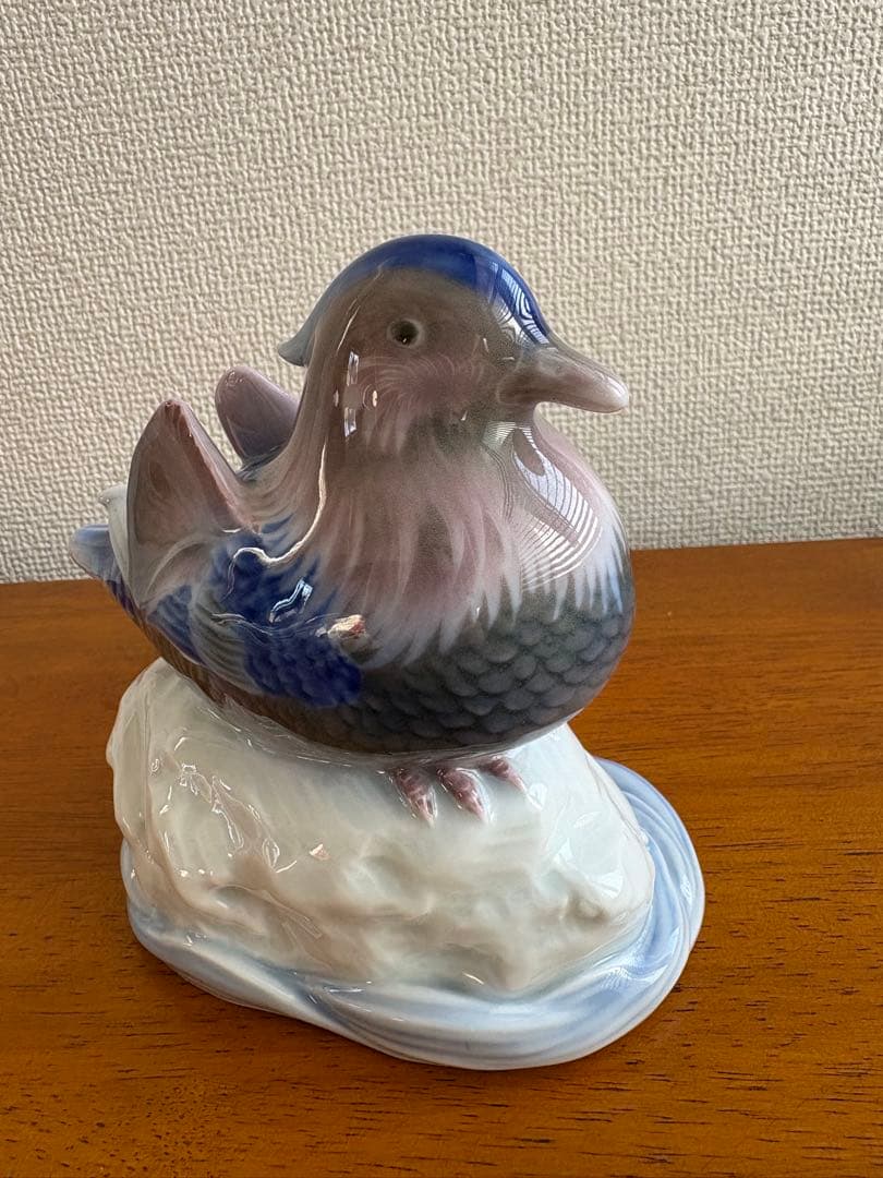 PEACE 香蘭社 青い鳥 置物 ペア 有田焼