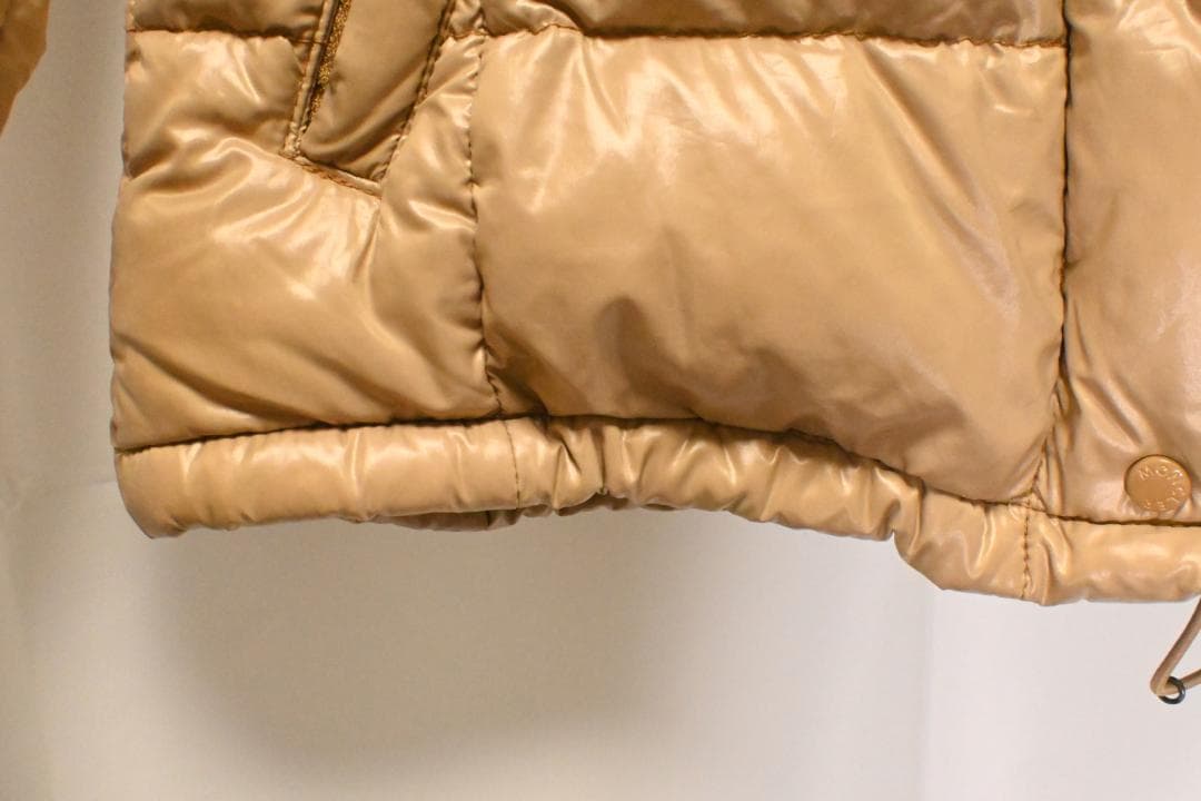 モンクレール ダウンジャケット サイズ1 レディース ベージュ