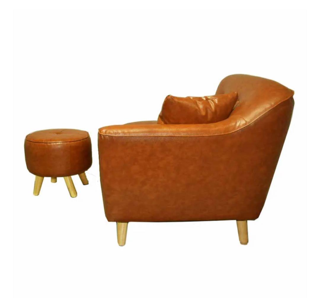 10/20まで出品【送料込】NOCE 2人掛けソファ 【オッドマン付】