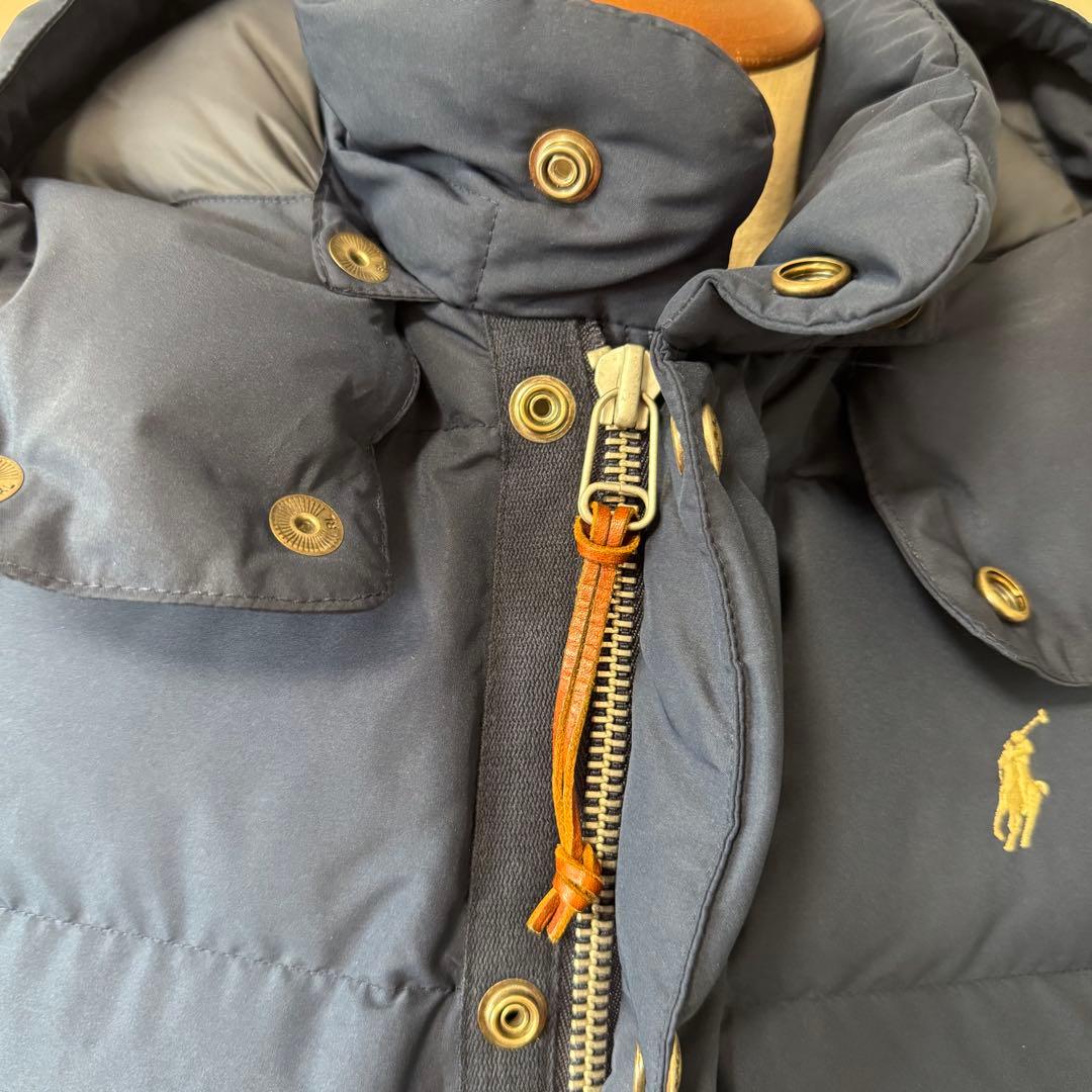 【新品同様】【レディース】サイズL ポロ　ラルフローレン　ダウンベスト