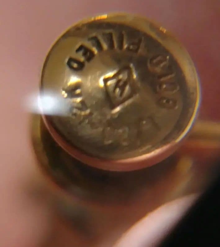 チロルヴィンテージ　イヤリング　パール風