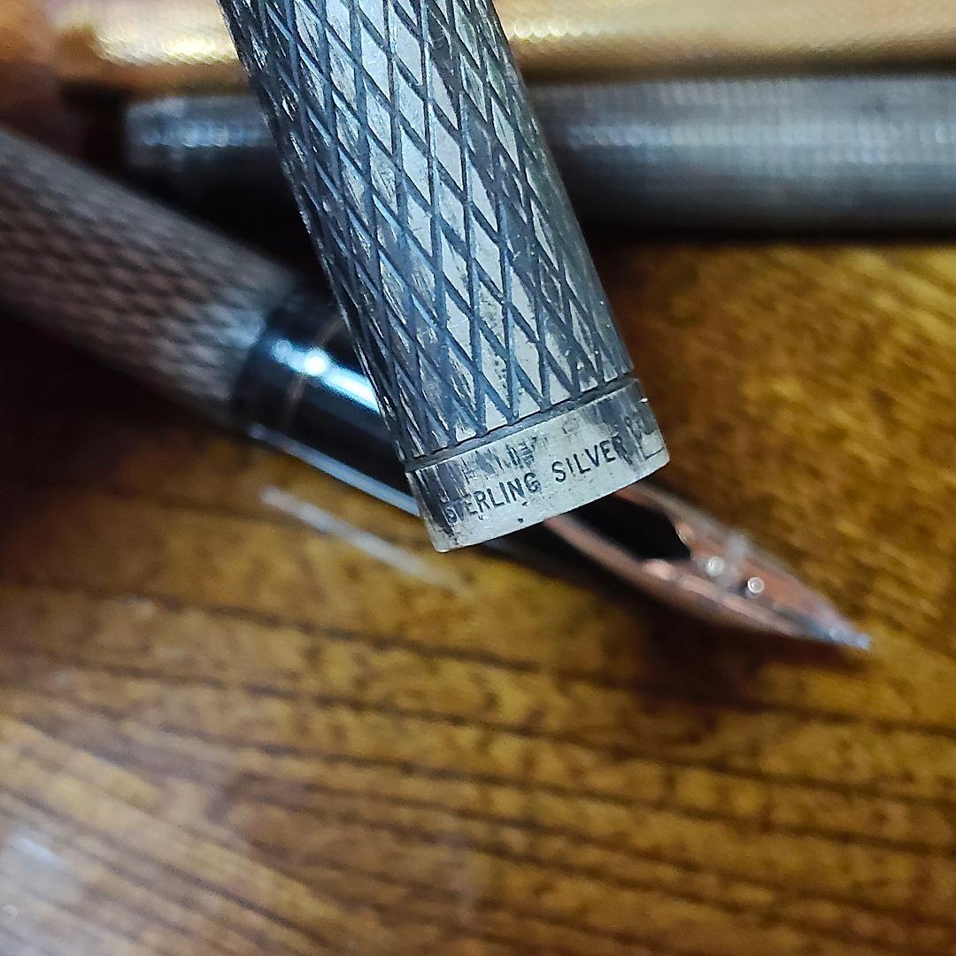 あ*き様 PARKER SHEAFFER SterlingSilver 万年筆1