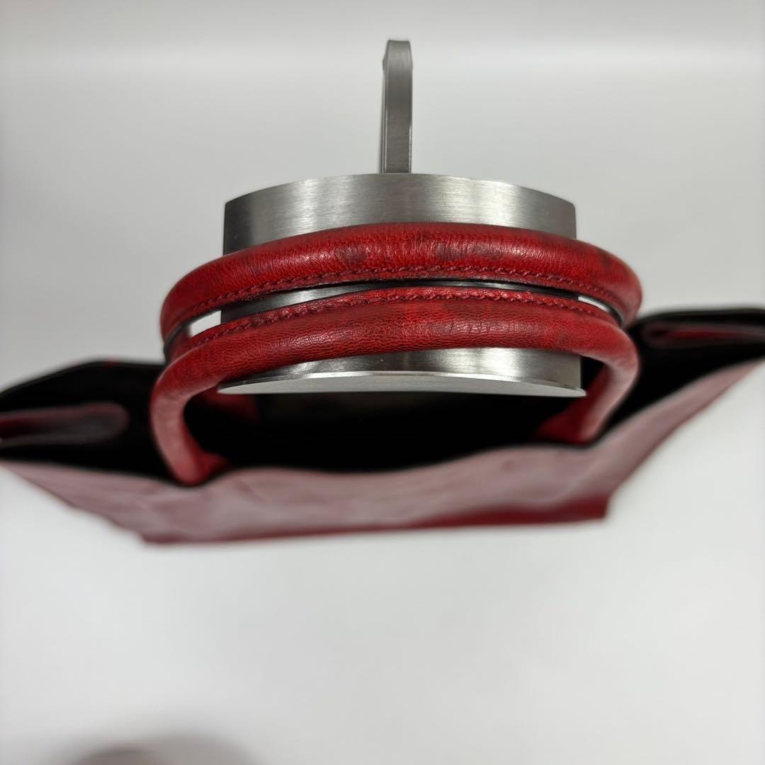 バッグ MIUMIU Big Red Leather Bag Archive