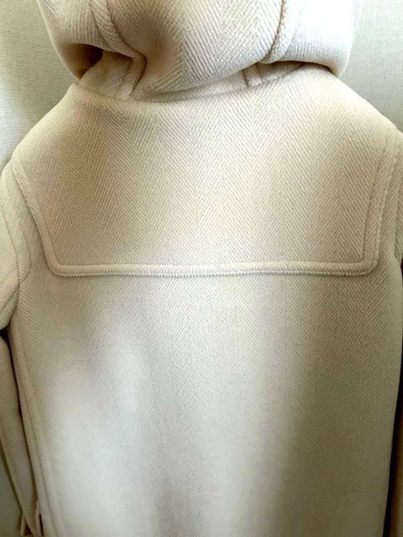 オールドイングランド　アイボリー ダッフル　保存袋付き　美品　ヘリンボーン生地