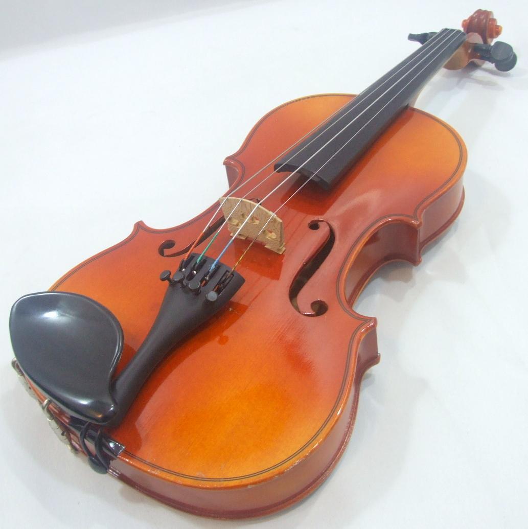 鈴木バイオリン 1/4 No220 未使用弓 ケース 程度良