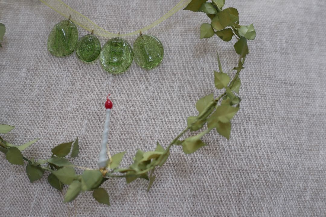 【タグ付き新品】　オカベマキコ　Noelリース　クリスマスリース