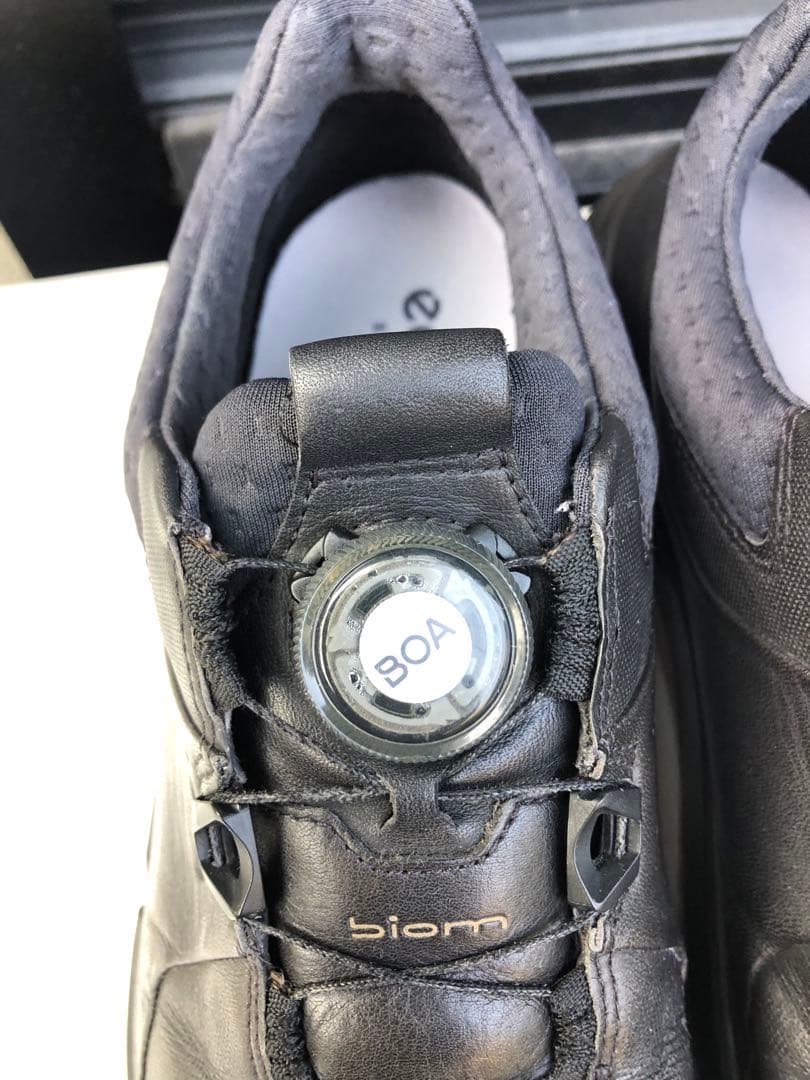 326番超美品ECCO BIOM ゴルフシューズ 38 24.0cmスパイクレス