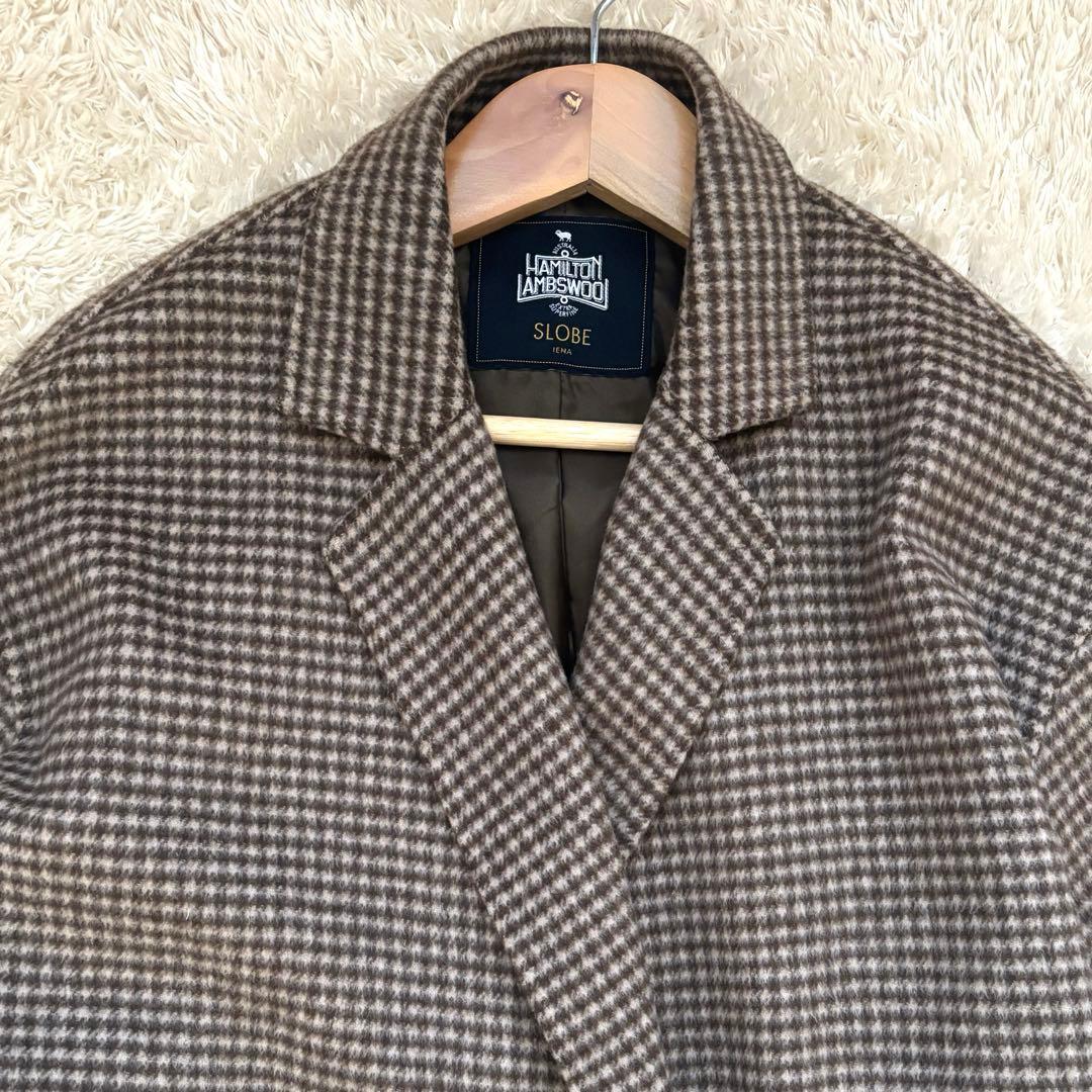 美品✨スローブイエナ HAMILTON ダブルフェイスウールチェスターコート