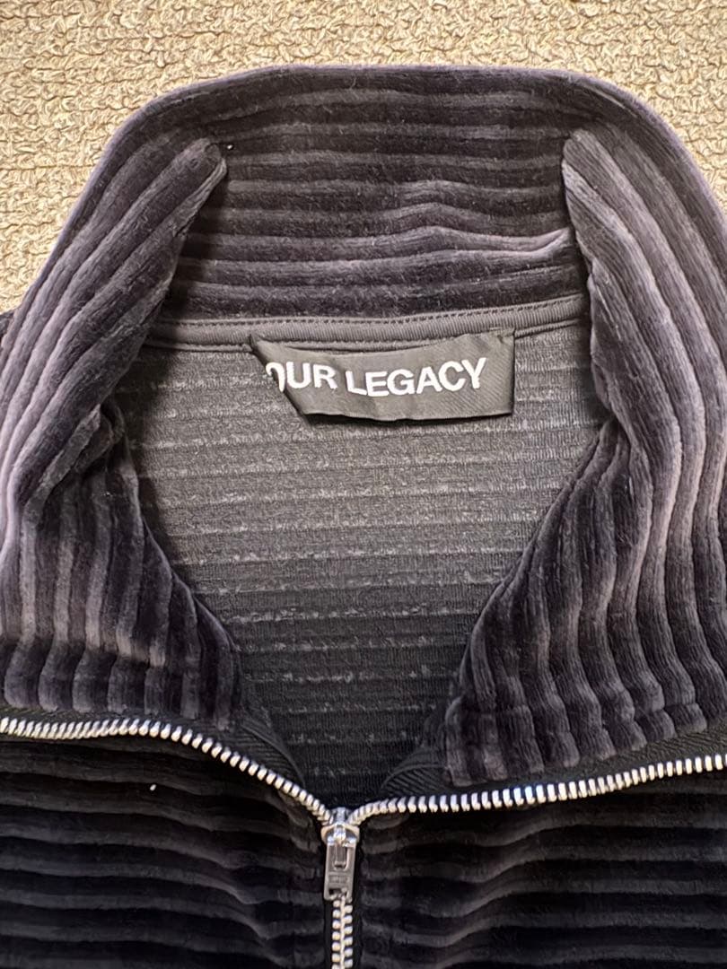 トップス OURLEGACY SHUNKEN FULLZIP POLO 44