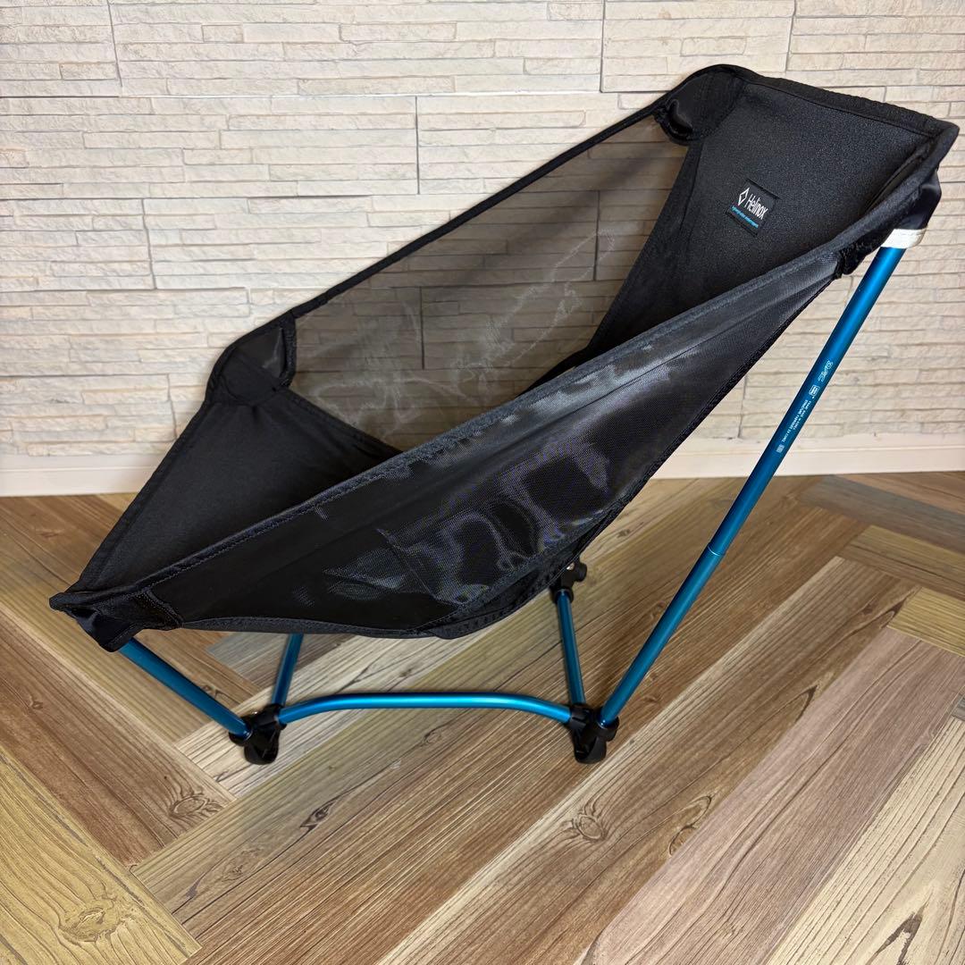 【極美品】Helinox ヘリノックス グラウンドチェア ブラック