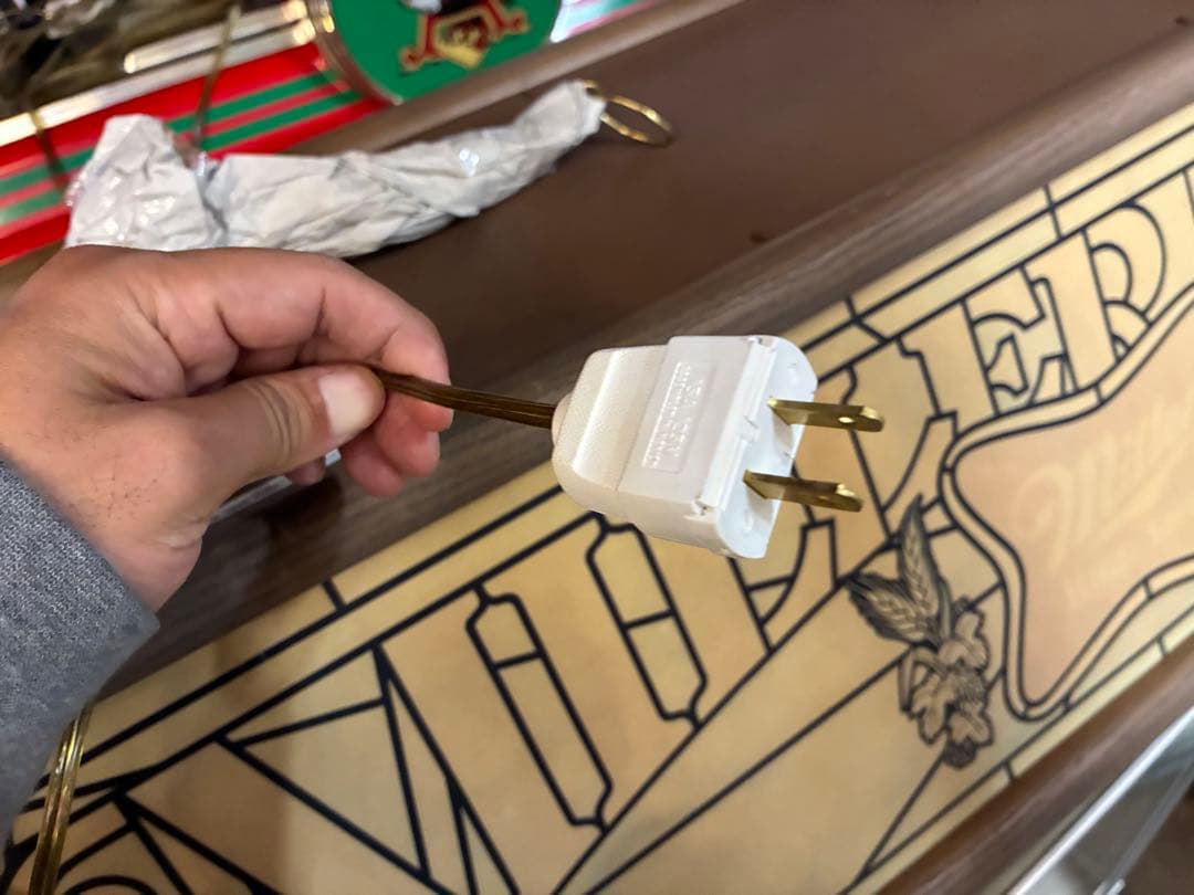 Miller beer プールランプ