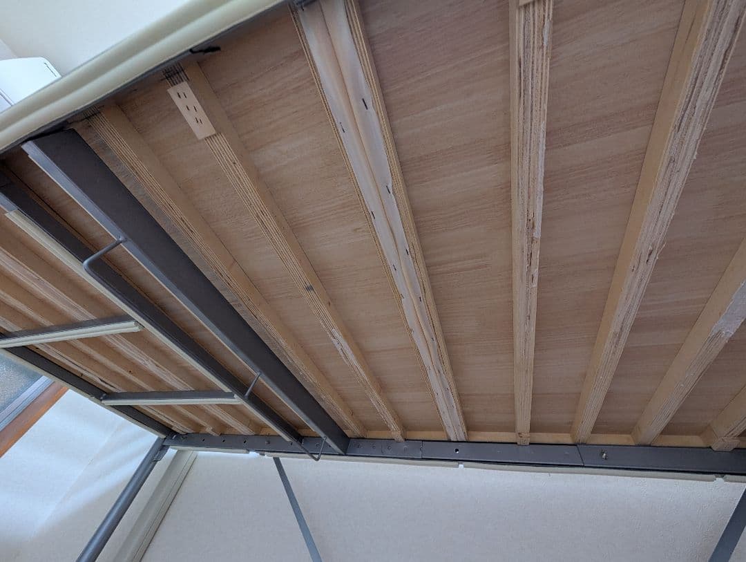 5月処分予定 長さ調整可能 のびのびロフトベッド