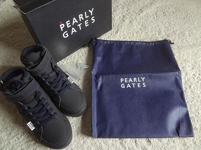 パーリーゲイツ(23CM)ハイカットお洒落レディースゴルフシューズ