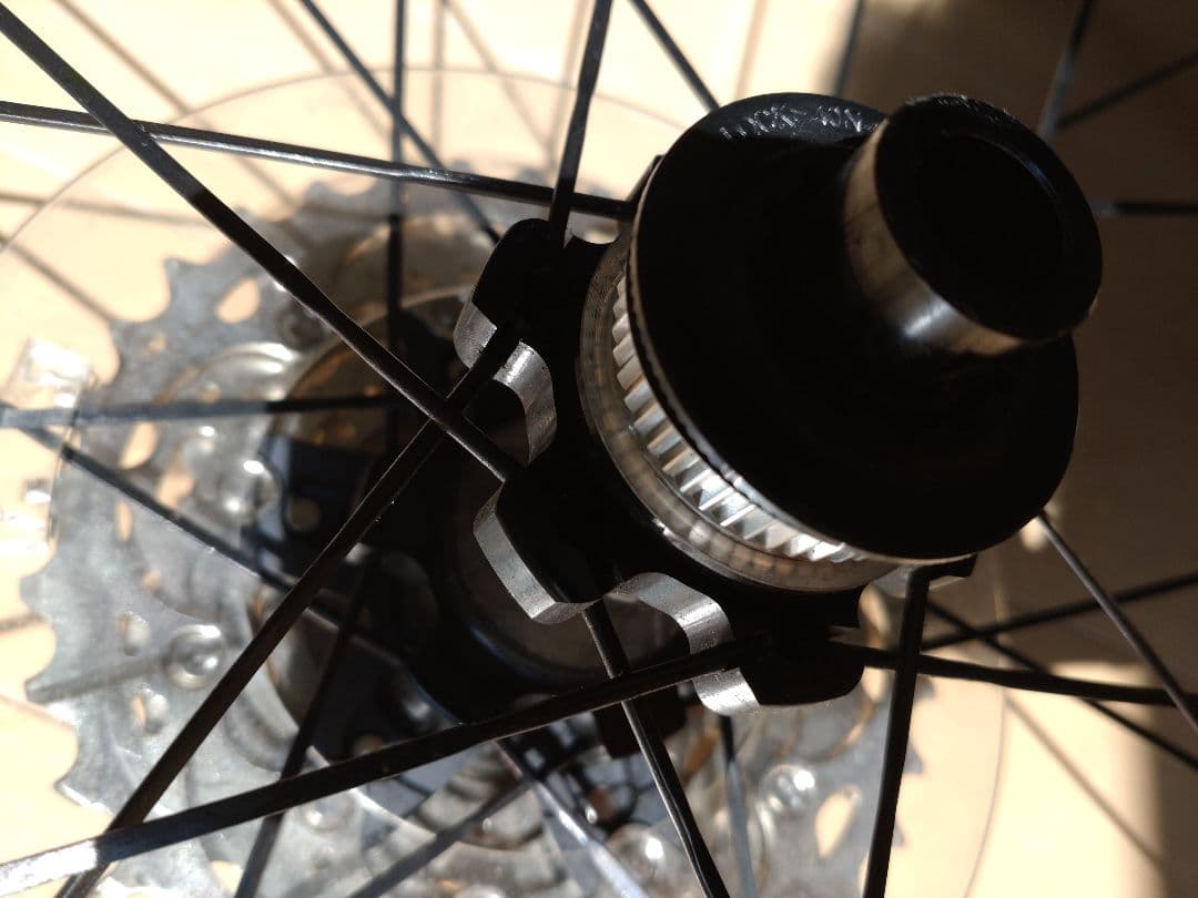 訳あり！VELOMAN 完組ホイール カセット付き ブラック