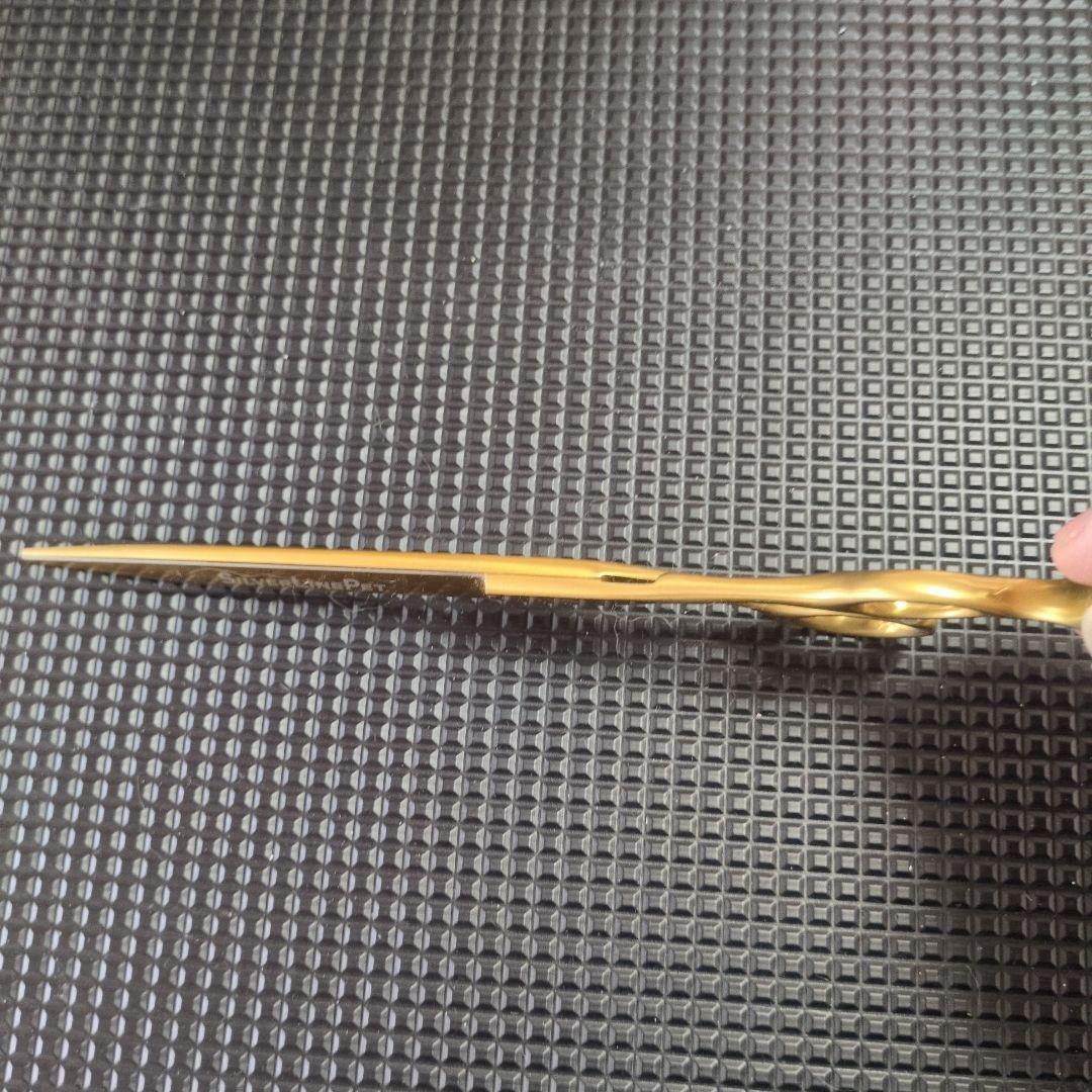 SilverLine Pet ゴールドチャクチャクトリミングハサミ7インチ