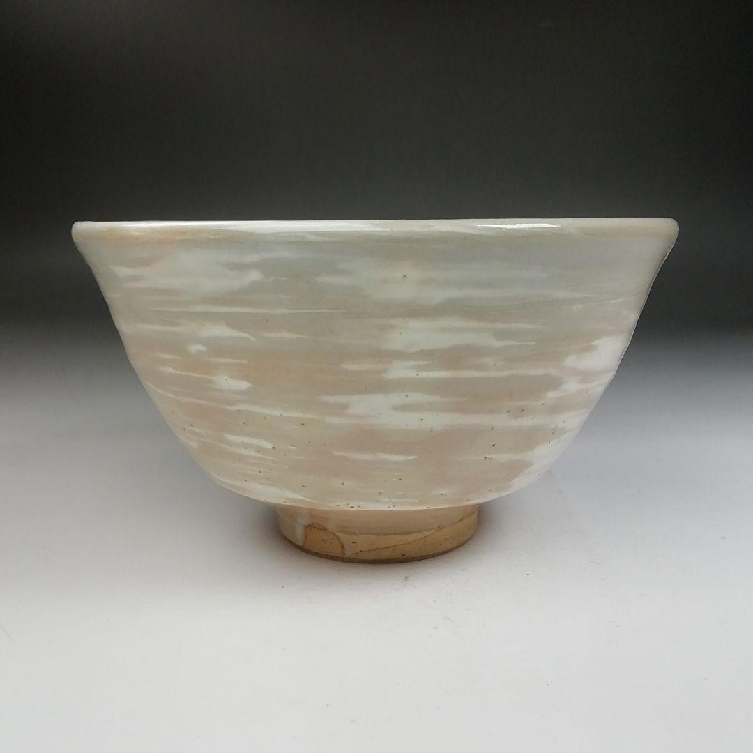 Ｗ１８６　茶碗　『燔師　萩茶碗』『七十四代　朝日豊斎 造』　共箱　抹茶碗　茶道具