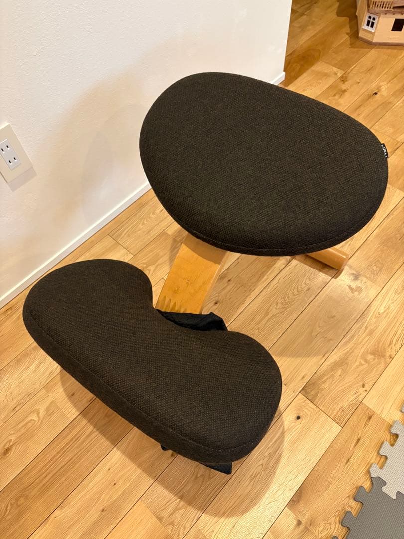 バランスチェア イージー リボ社　チャコールブラウン