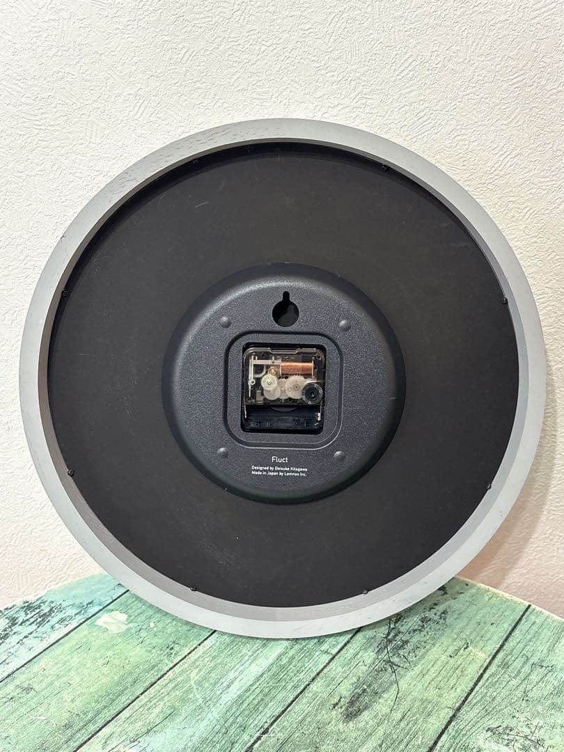 Fluct フラクト シンプル 北川 大輔 Lemnos レムノス　掛時計