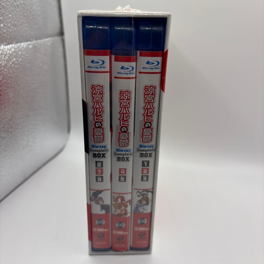 涼宮ハルヒの憂鬱 ブルーレイ コンプリートBOX〈初回限定生産・8枚組〉