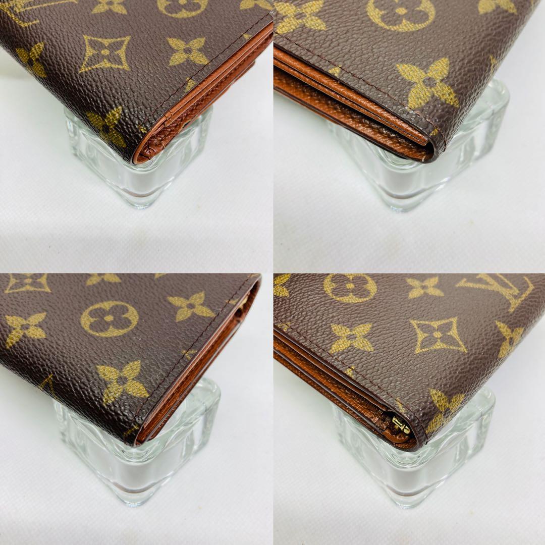 ルイヴィトン ポルトフォイユ トレゾール 財布 L字ファスナー 856