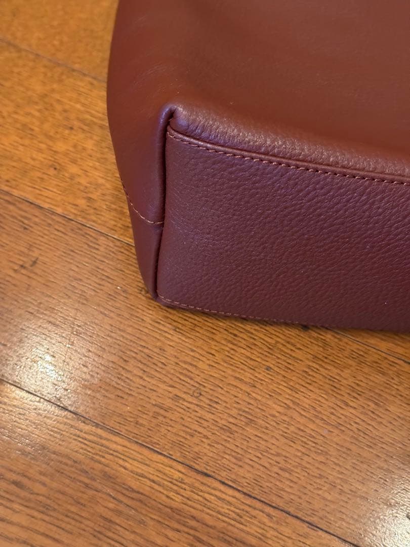 かーず様 ハッシュタグ、HushTug レザートートバッグブラウン