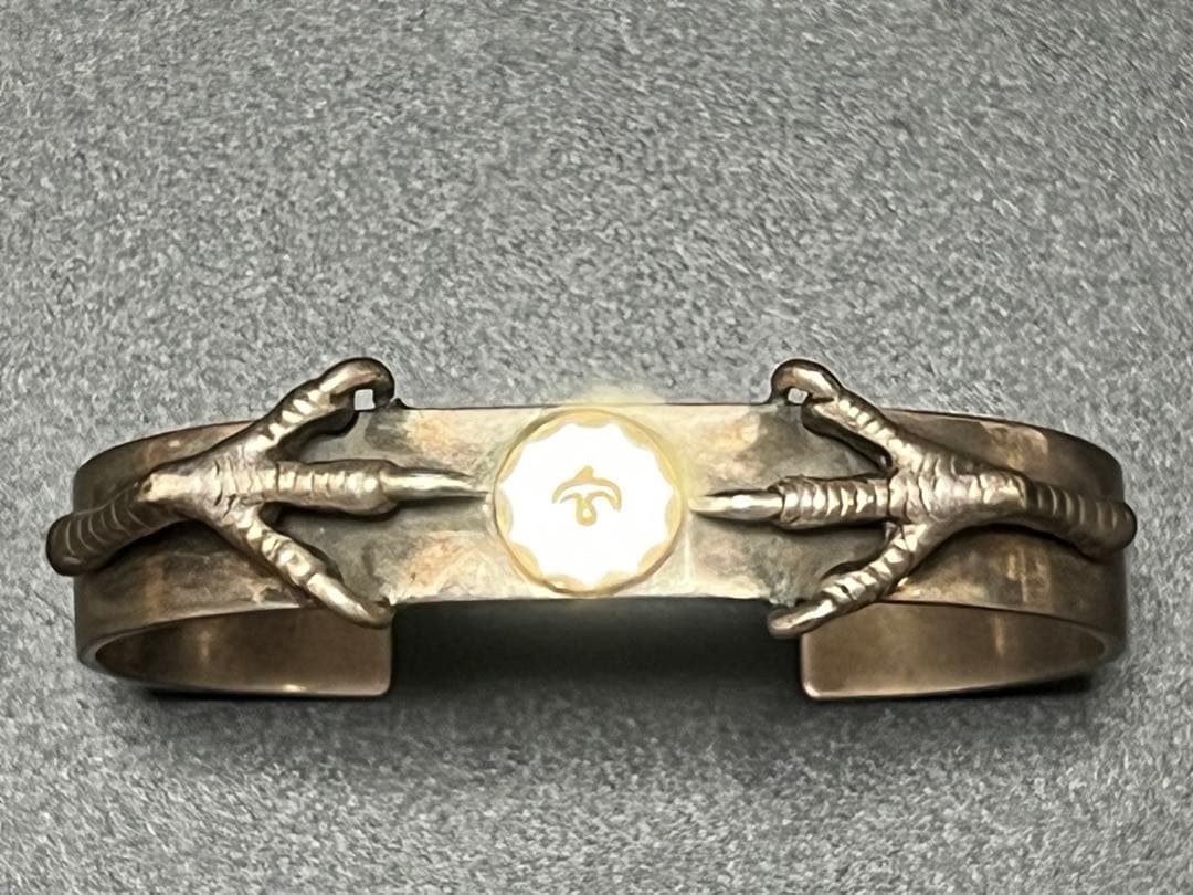 専用となりますゴローズ goro's 銀爪平打ちブレスK18メタルOLDバングル