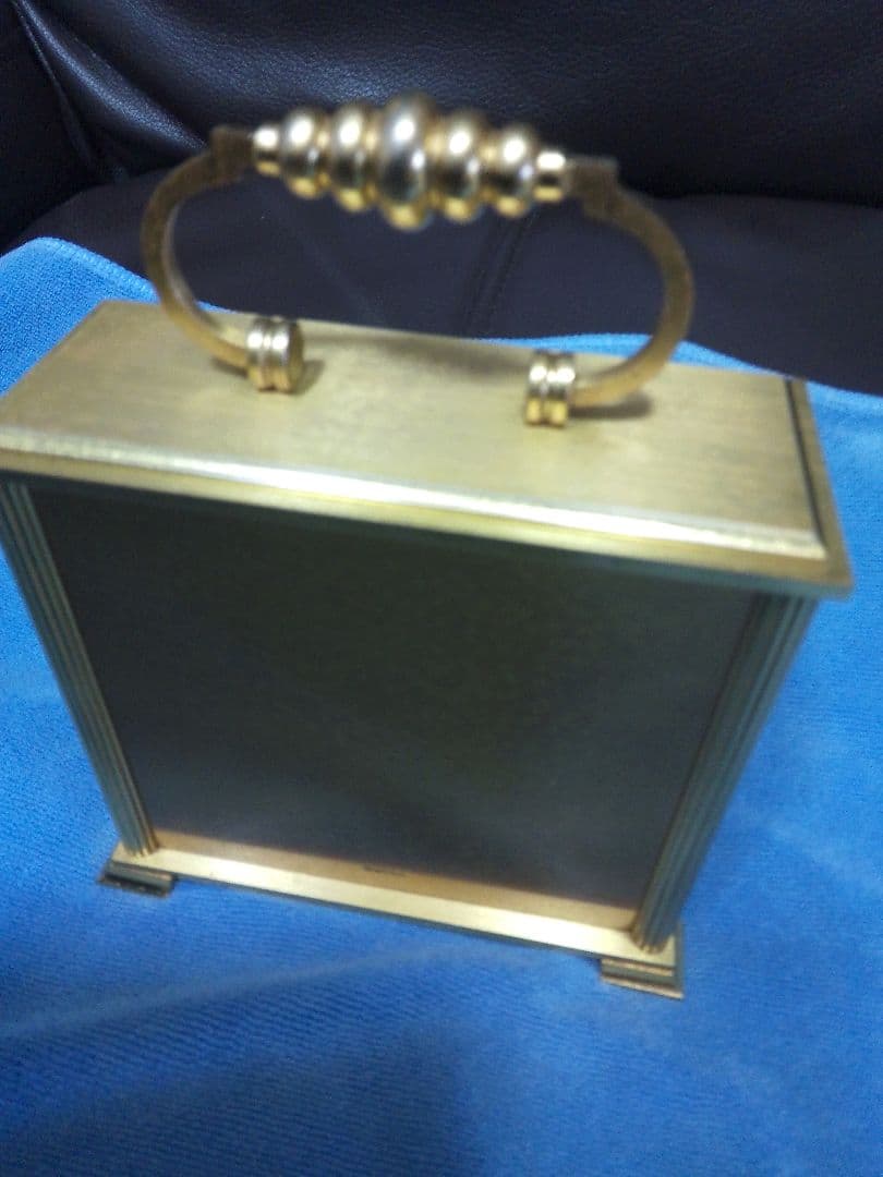 kuma 　スイス製　インホフ置時計　機械手動式