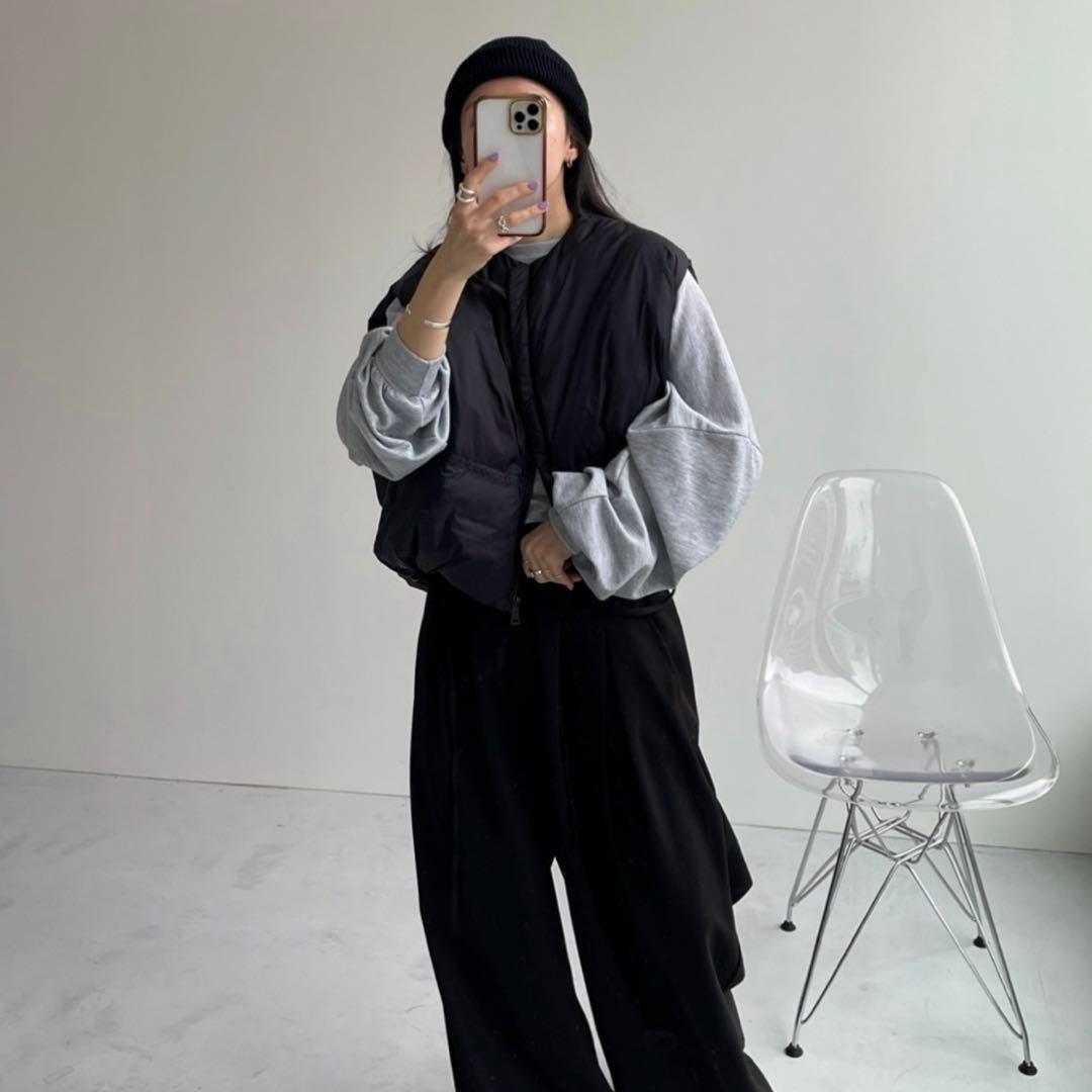 egg down vest / エッグショートダウンベスト