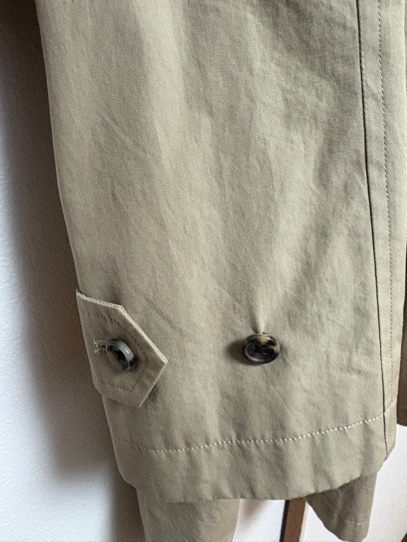 MARGARET HOWWELL ステンカラーコート ベージュ