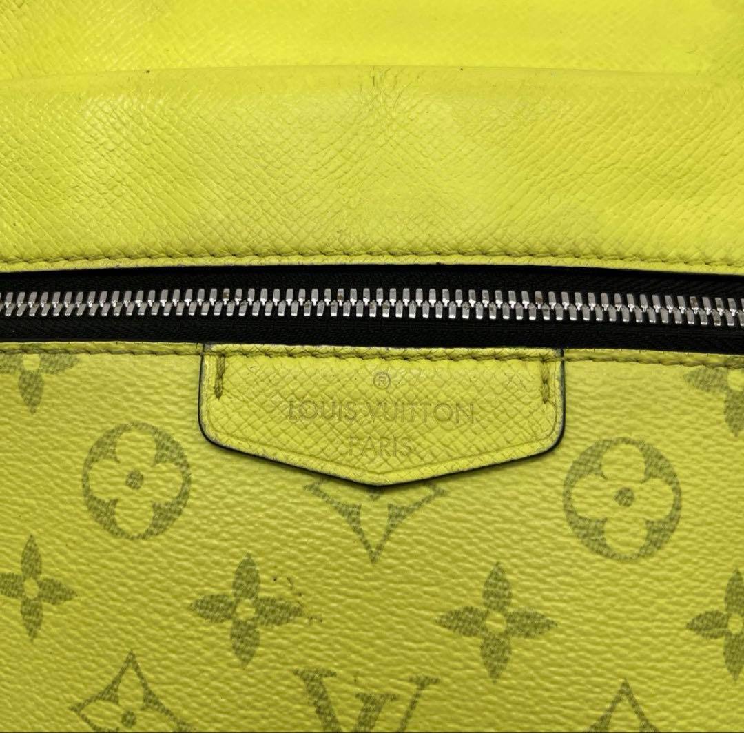 ルイヴィトン モノグラム タイガラマ　アウトドアメッセンジャーPM イエロー