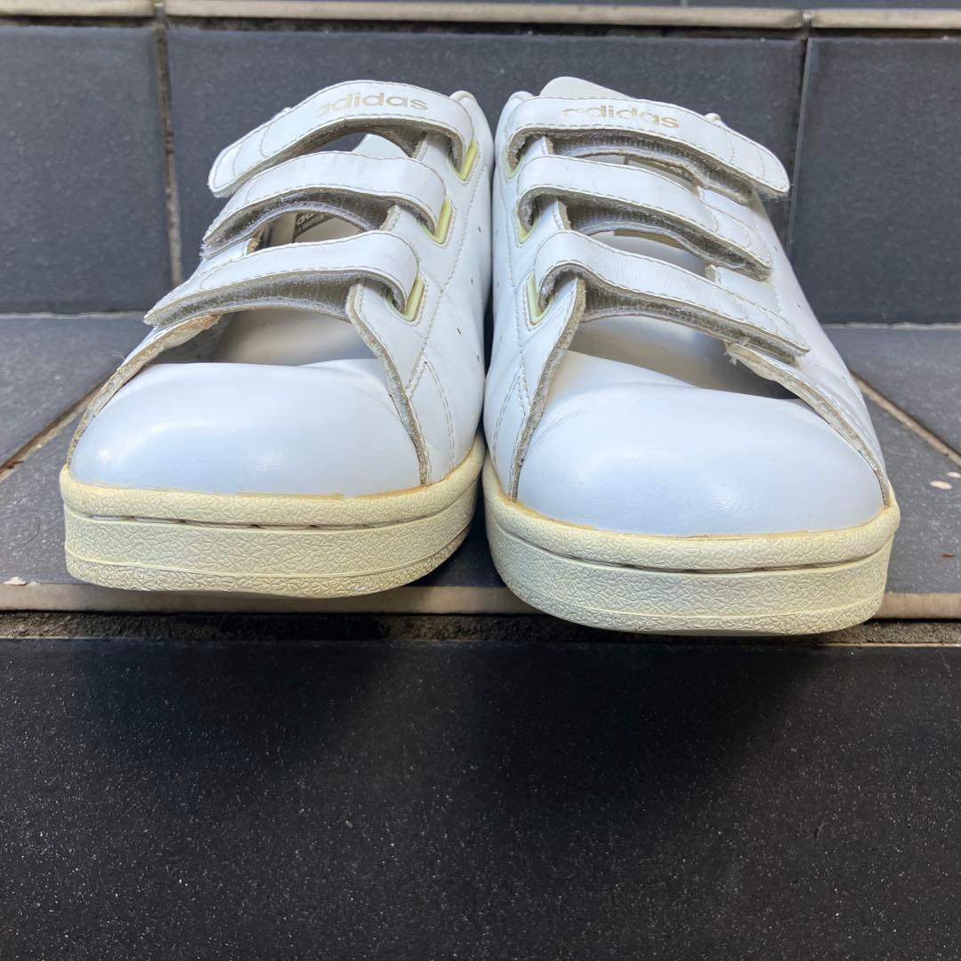 レア❣️アディダス マスター 白金28㎝ ビンテージ ベルクロ