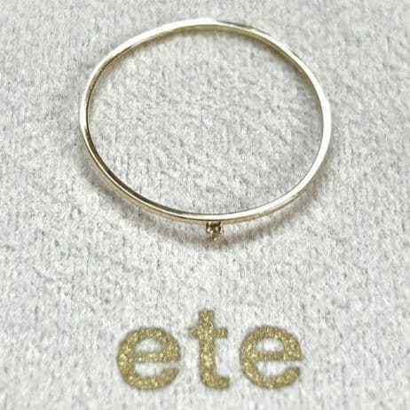 ぐ*り様 ete K10YG ダイヤモンドリング 17号