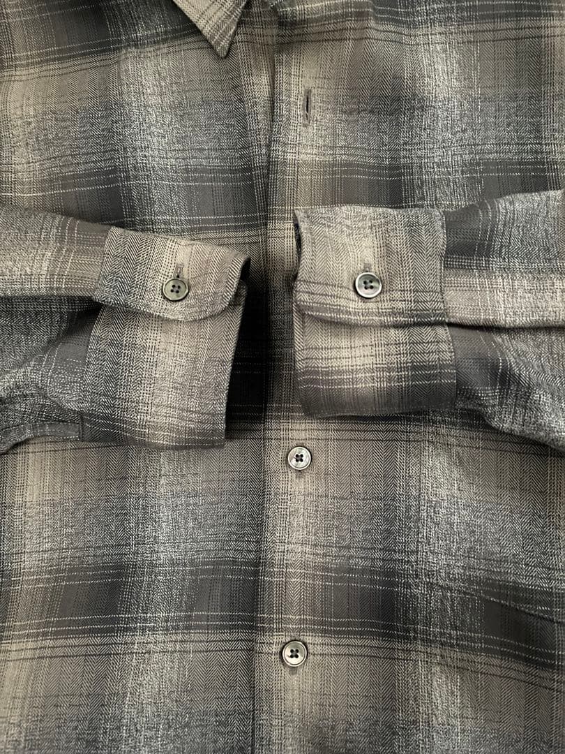 トップス auralee Super Light Wool Check Shirt