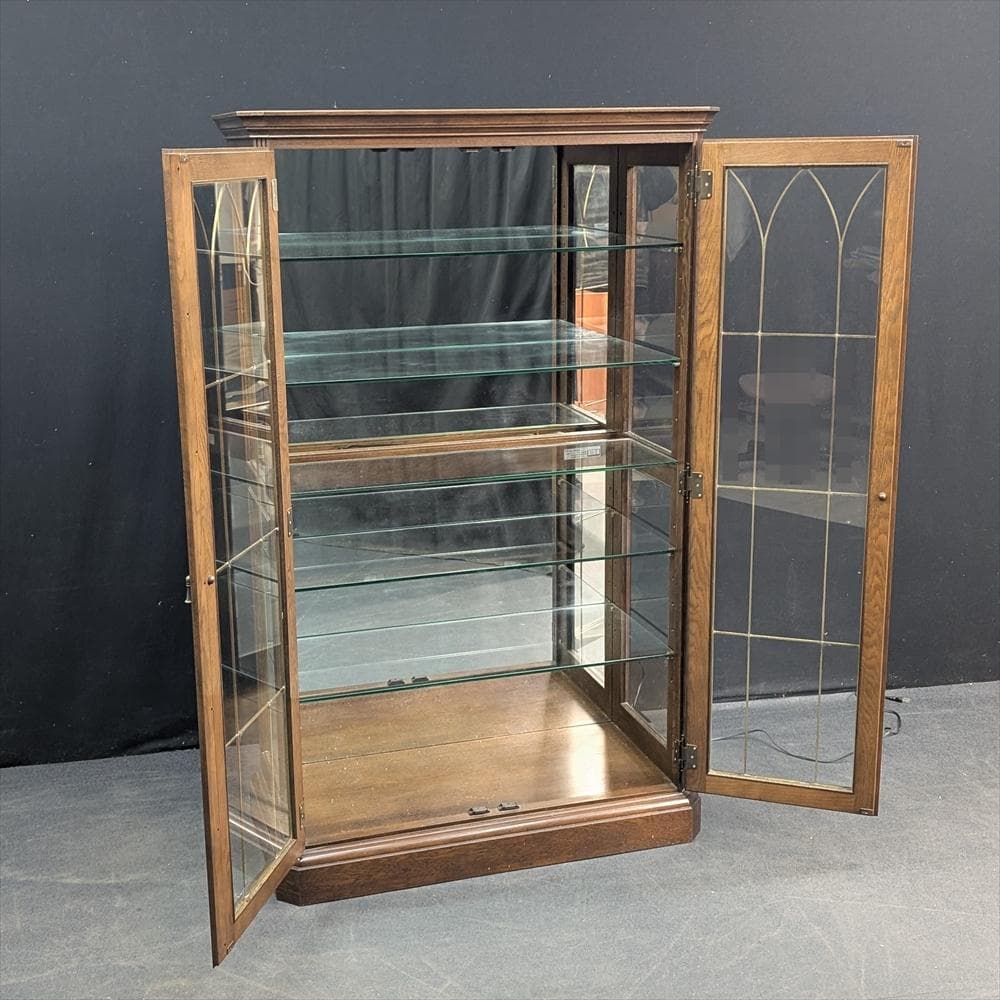 ドマーニ　クイーンズライフ　飾り棚　キャビネット　キュリオケース　コレクション