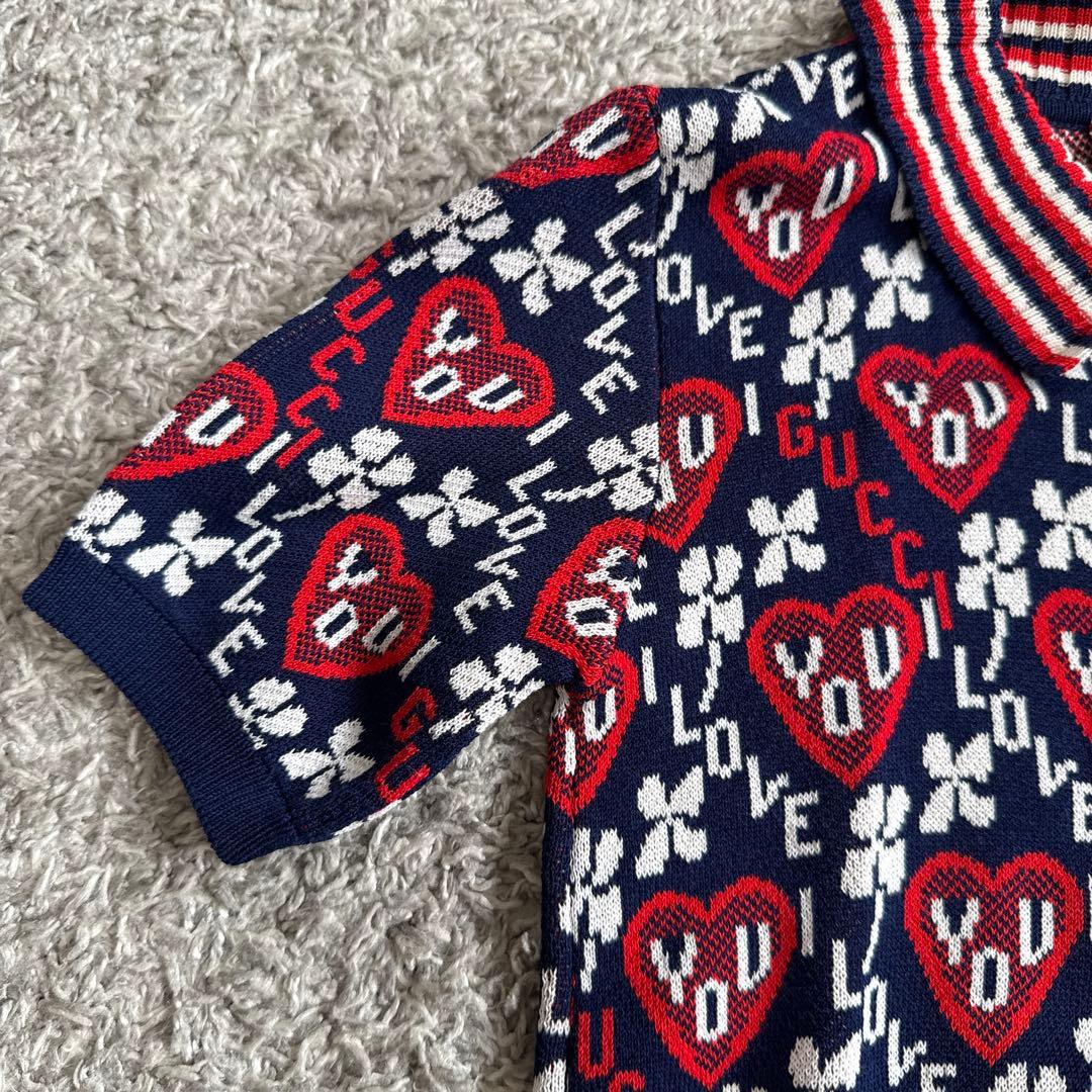 GUCCI半袖ニットワンピース