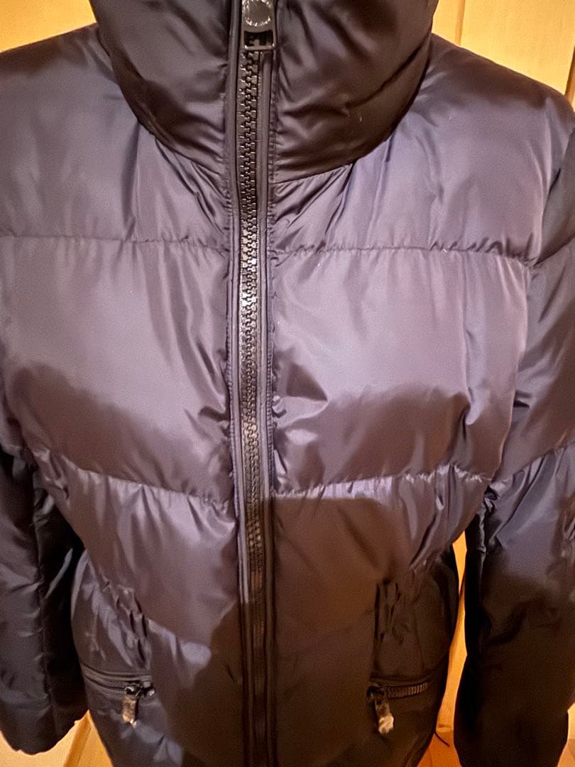 コーチ　美品　ブラックダウンジャケット Mサイズ　国内正規店購入