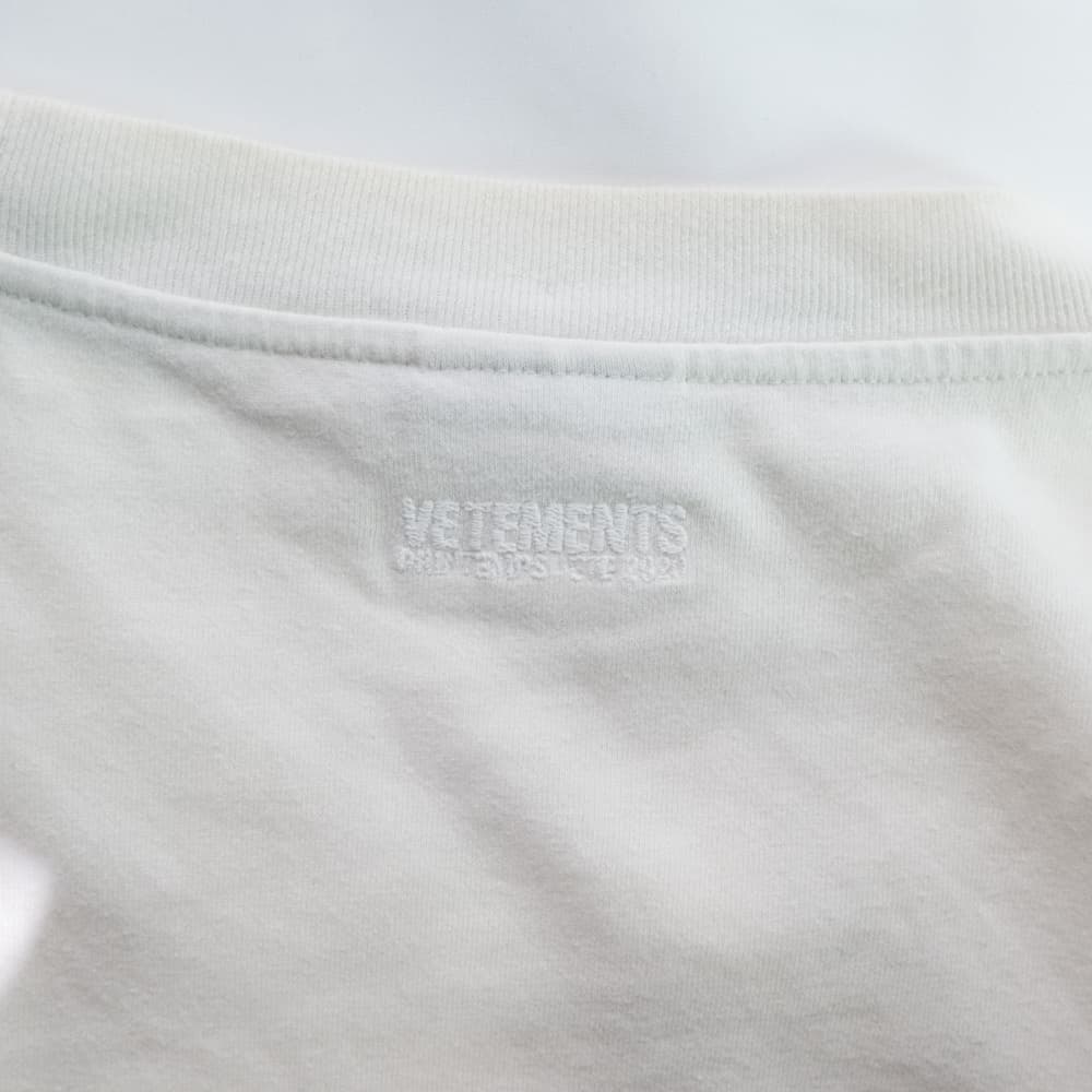 VETEMENTS ヴェトモン TIME IS MONEY ロンTシャツ